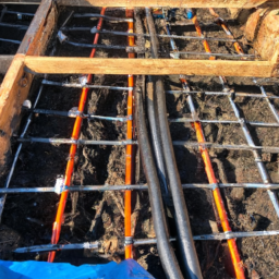 Construction d'une Fondation en Béton Armé pour un Bâtiment Durable Talant